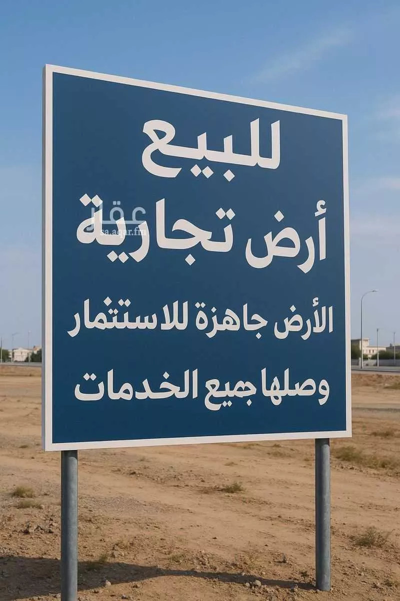 أرض للبيع في شارع يزيد بن رقيش, حي المدائن, مدينة حائل, منطقة حائل 1 صورة