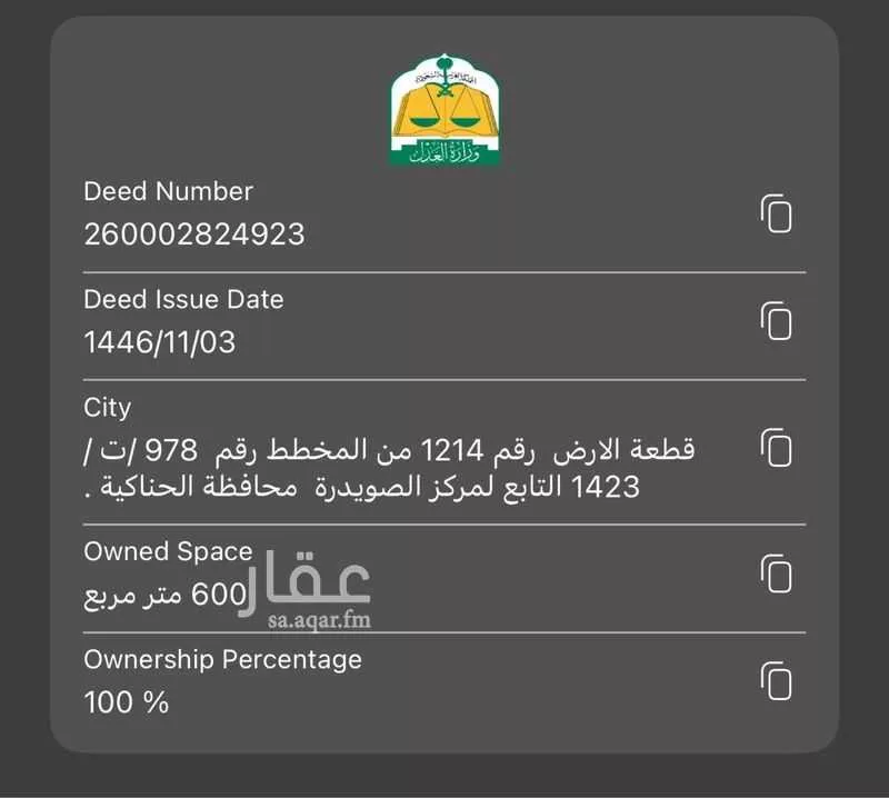 أرض للبيع في شارع عبدالرزاق عفيف ، المدينة المنورة ، منطقة المدينة المنورة 1 صورة