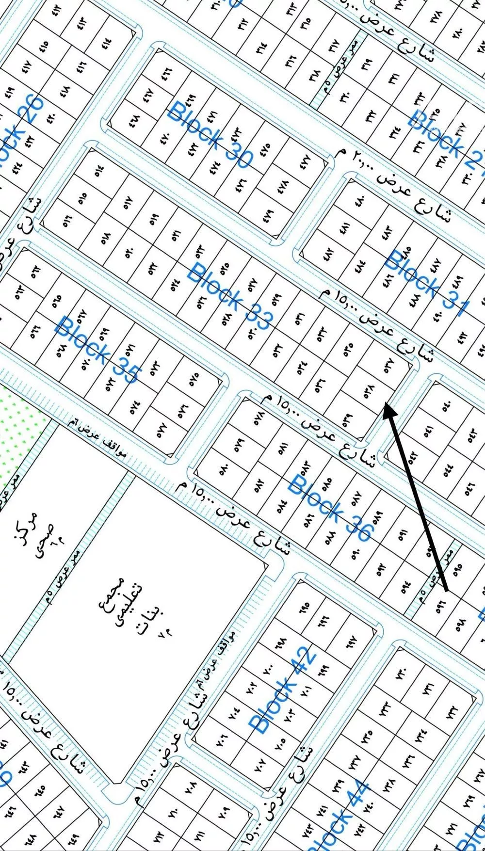 أرض للبيع في حي الشقة, مدينة بريدة, منطقة القصيم 1 صورة