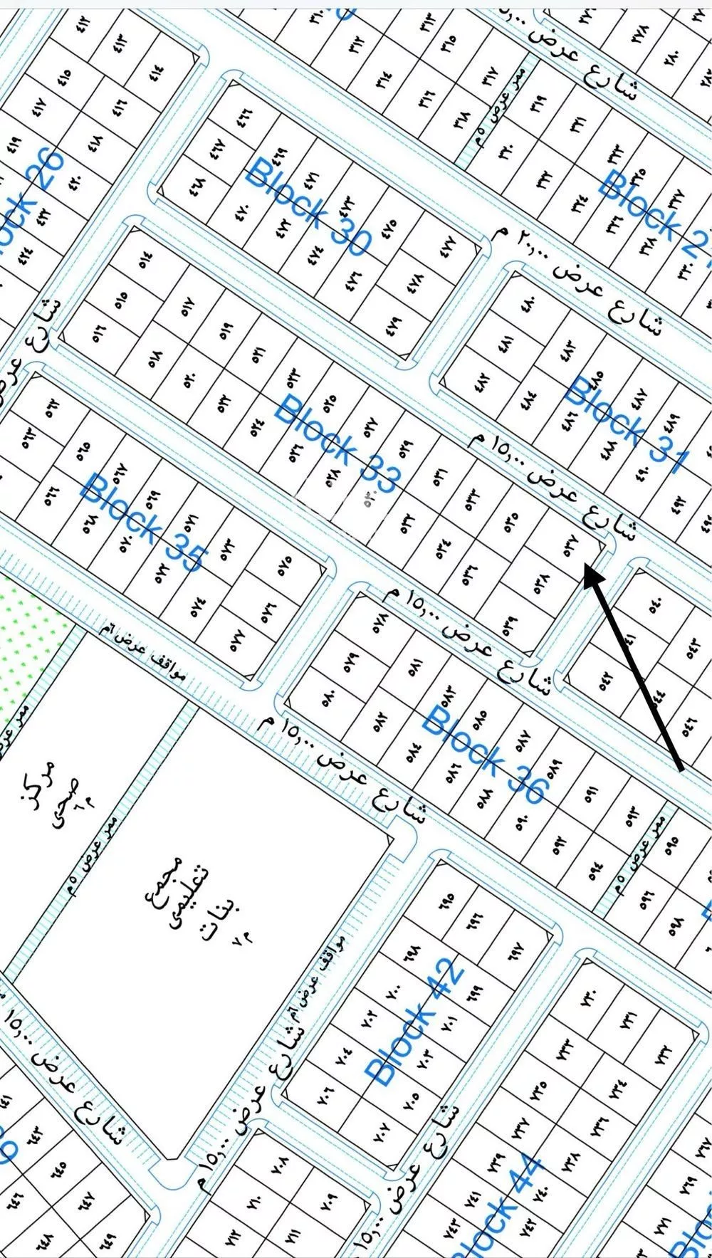 أرض للبيع في حي الشقة, مدينة بريدة, منطقة القصيم 1 صورة