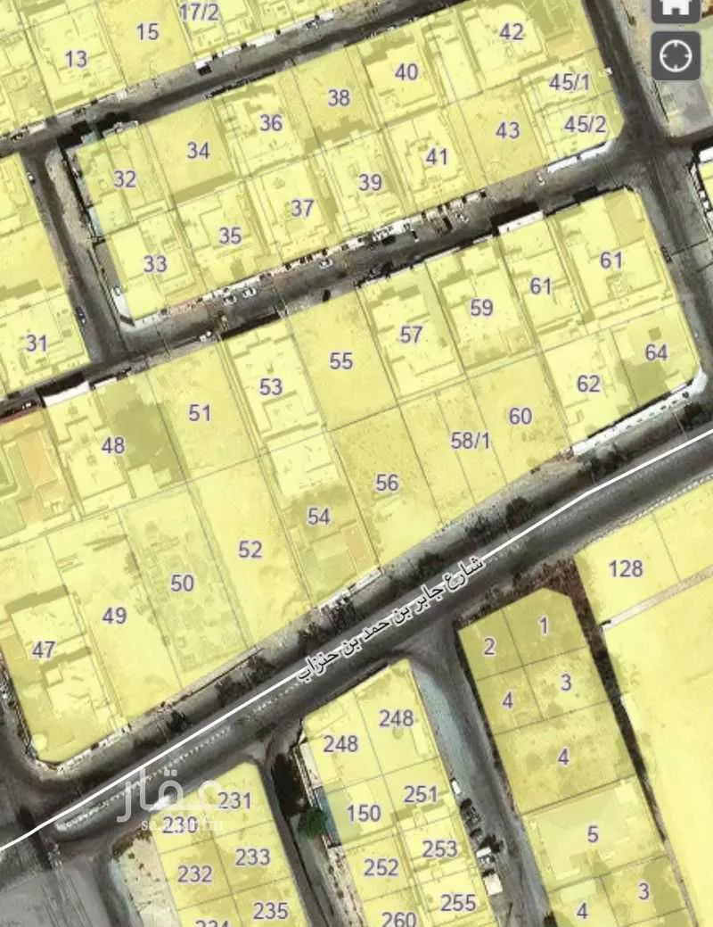 أرض للبيع في شارع شريع بن ذيبان, حي غرناطة, مدينة الاحساء, المنطقة الشرقية 1 صورة