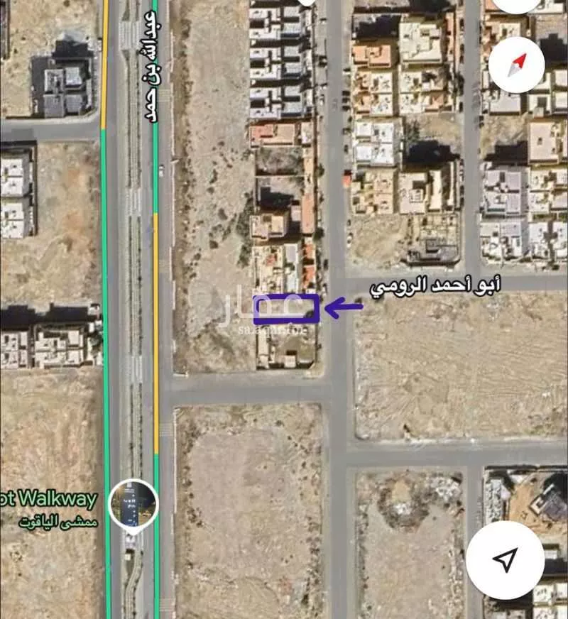 أرض للبيع في شارع عبد الرزاق بليلة, حي الياقوت, مدينة جدة, منطقة مكة المكرمة 1 صورة