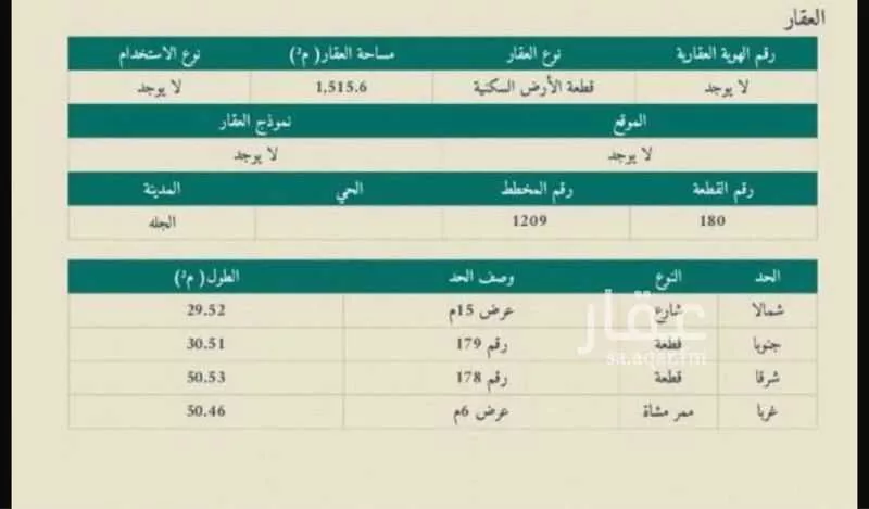 أرض للبيع في شارع مخطط رقم 1209 16, حي مخطط رقم 1209, مدينة الجله, منطقة الرياض 1 صورة