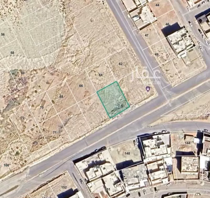 أرض للبيع في شارع الحارث بن مكره, حي مشرف, مدينة الخرج, منطقة الرياض 1 صورة