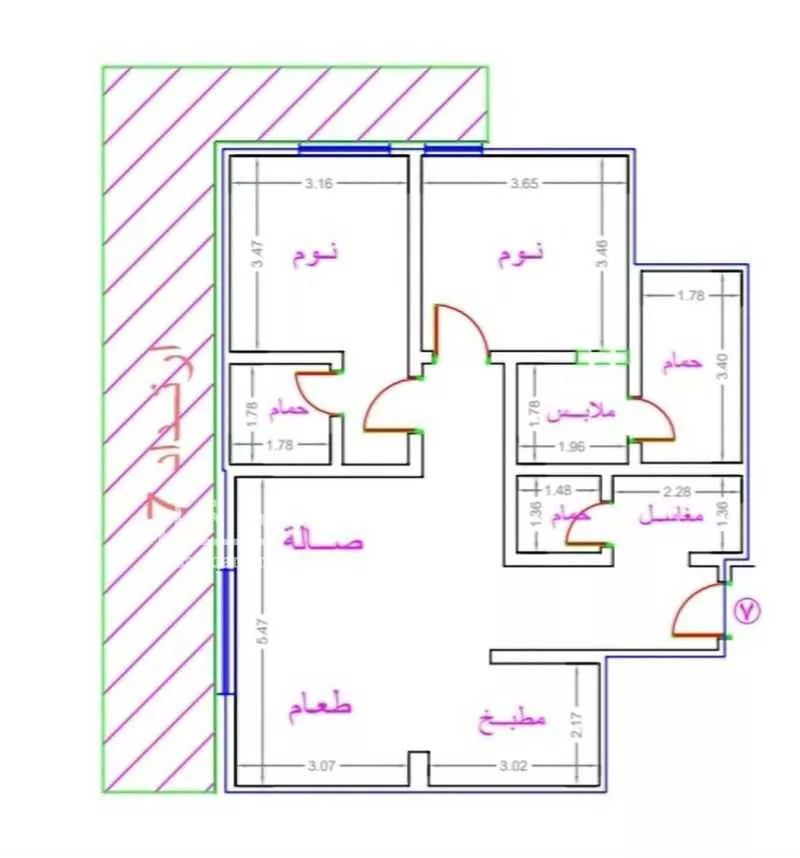 شقة للإيجار في شارع الفوانيس, حي عرقة, مدينة الرياض, منطقة الرياض 1 صورة