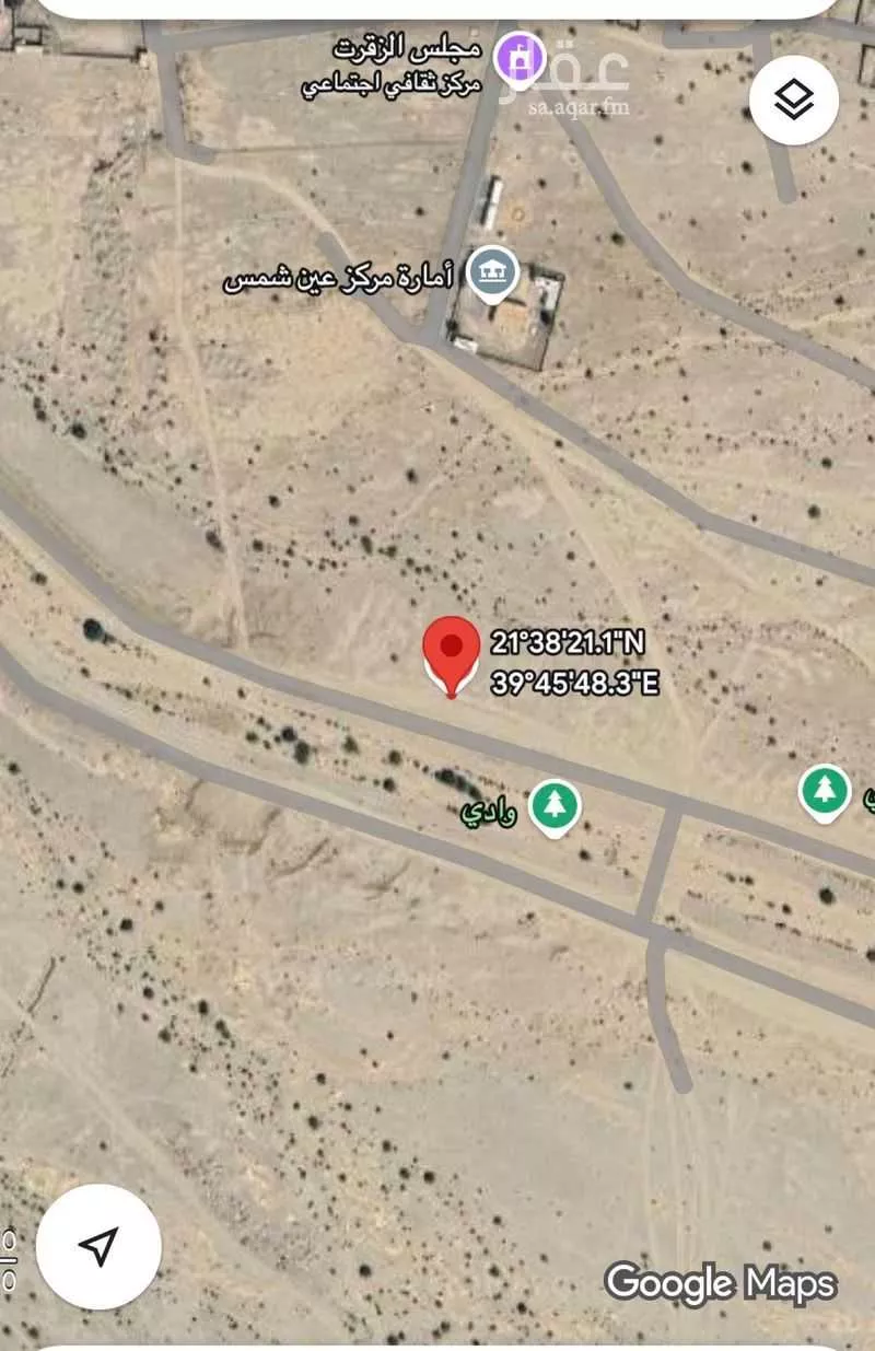 أرض للبيع في شارع 0000, حي عين شمس, مدينة الجموم, منطقة مكة المكرمة 1 صورة