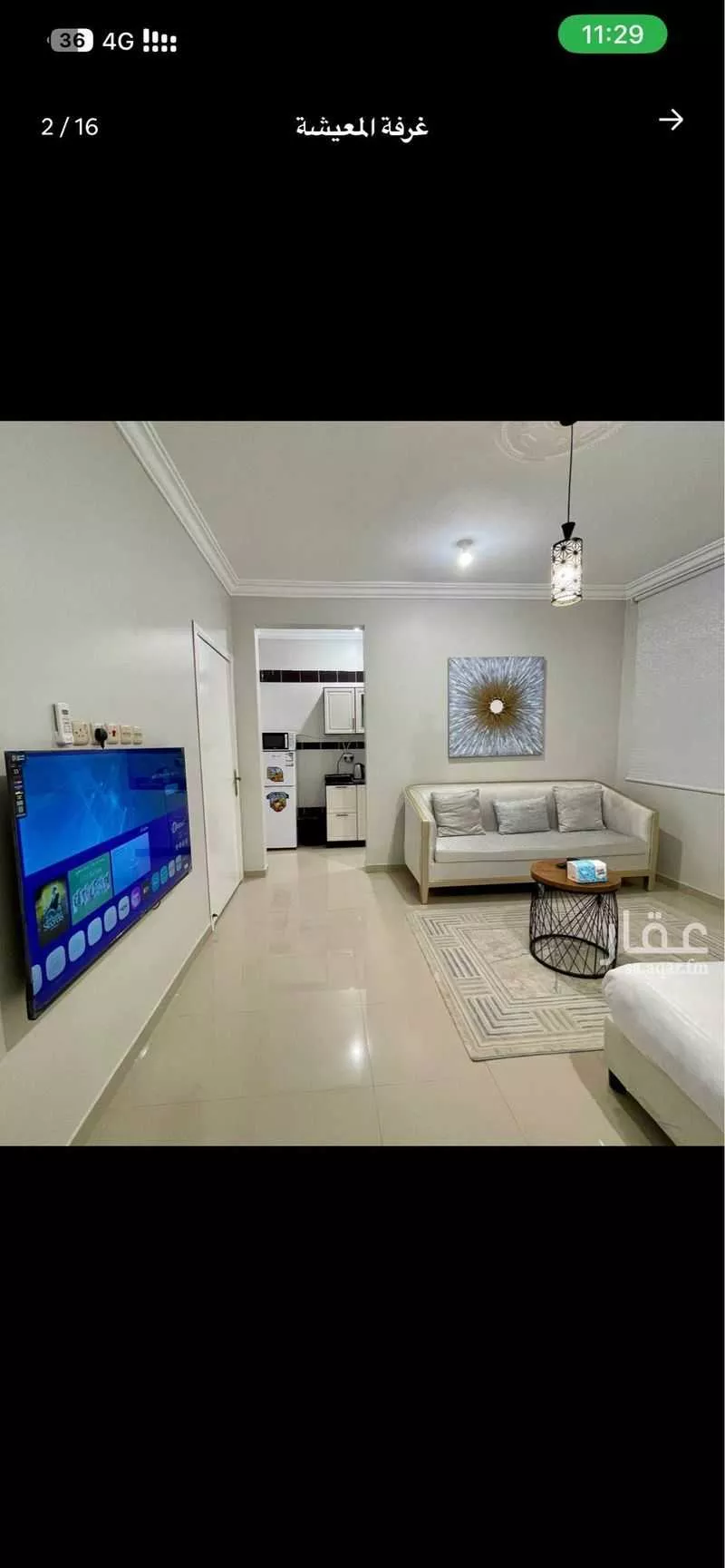 استديو مفروش للحجز في شارع عبدالعزيز الأحيدب ، حي الرمال ، الرياض ، منطقة الرياض 1 صورة