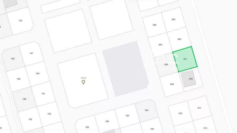 أرض للبيع في شارع ابا الورود 358, مدينة حنيظل, منطقة القصيم 1 صورة