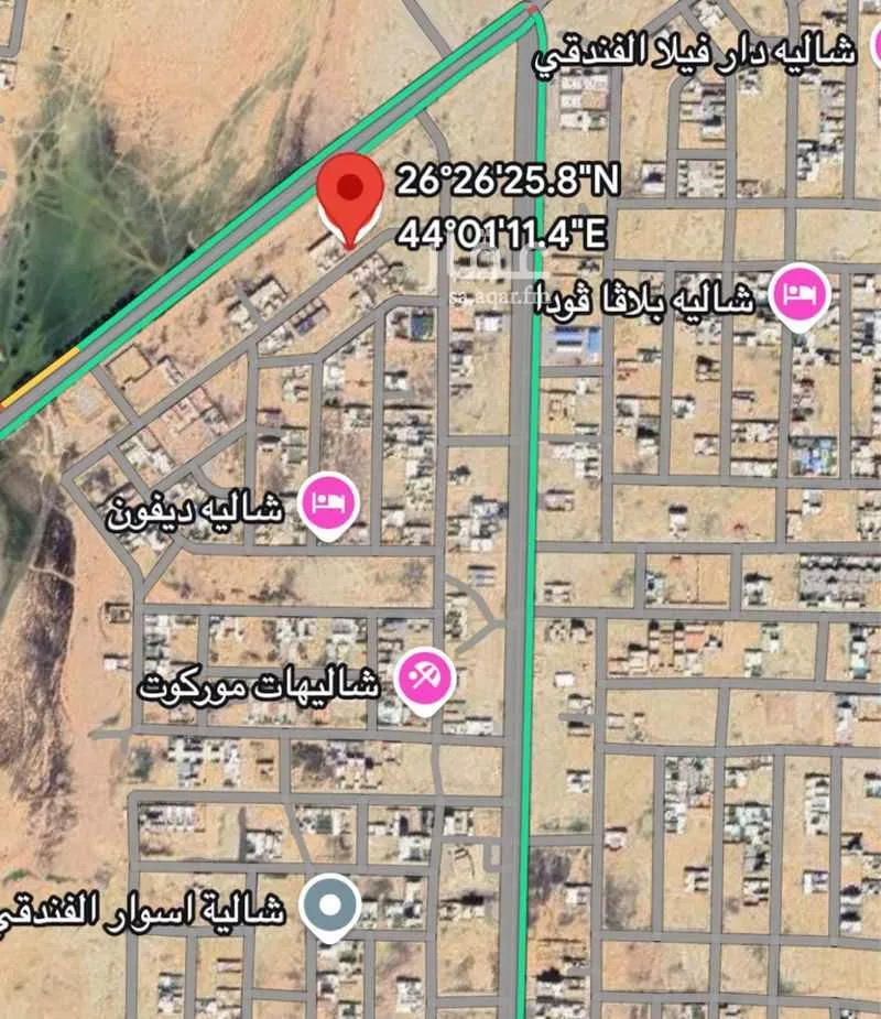 أرض للبيع في شارع هجره عسيلان 526, حي النقيب الجنوبي, مدينة بريدة, منطقة القصيم 1 صورة