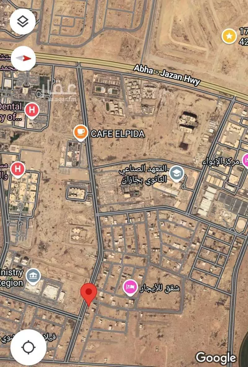 أرض للبيع في حي الروابي, مدينة جازان, منطقة جازان 1 صورة
