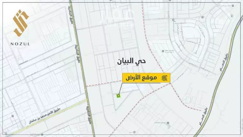أرض للبيع في شارع إسماعيل الثقفي, حي البيان, مدينة الرياض, منطقة الرياض 1 صورة