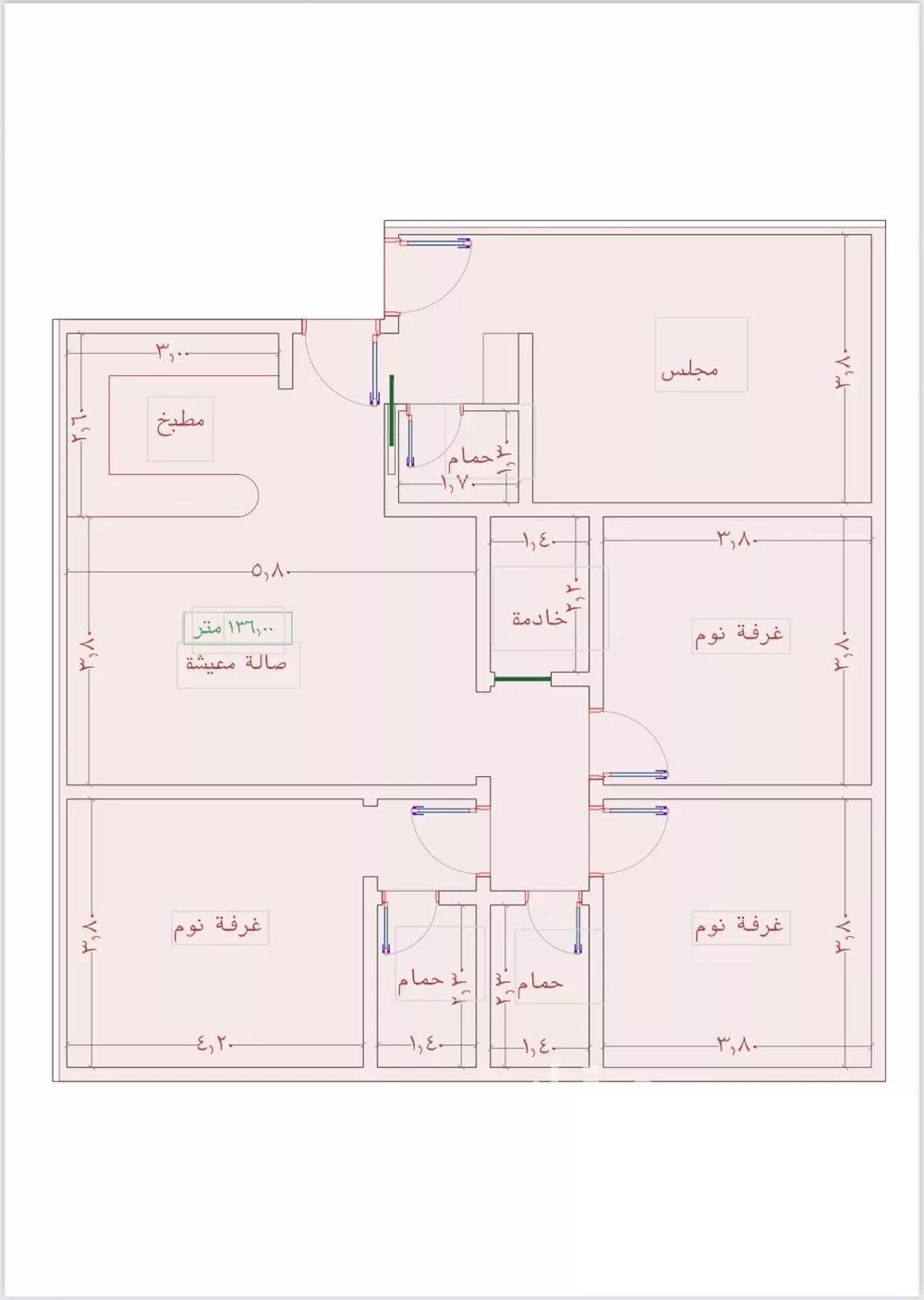 شقة للبيع في شارع السامر, حي الواحة, مدينة جدة, منطقة مكة المكرمة 1 صورة