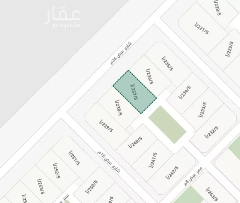 أرض للإيجار في حي عريض, مدينة الرياض, منطقة الرياض 1 صورة
