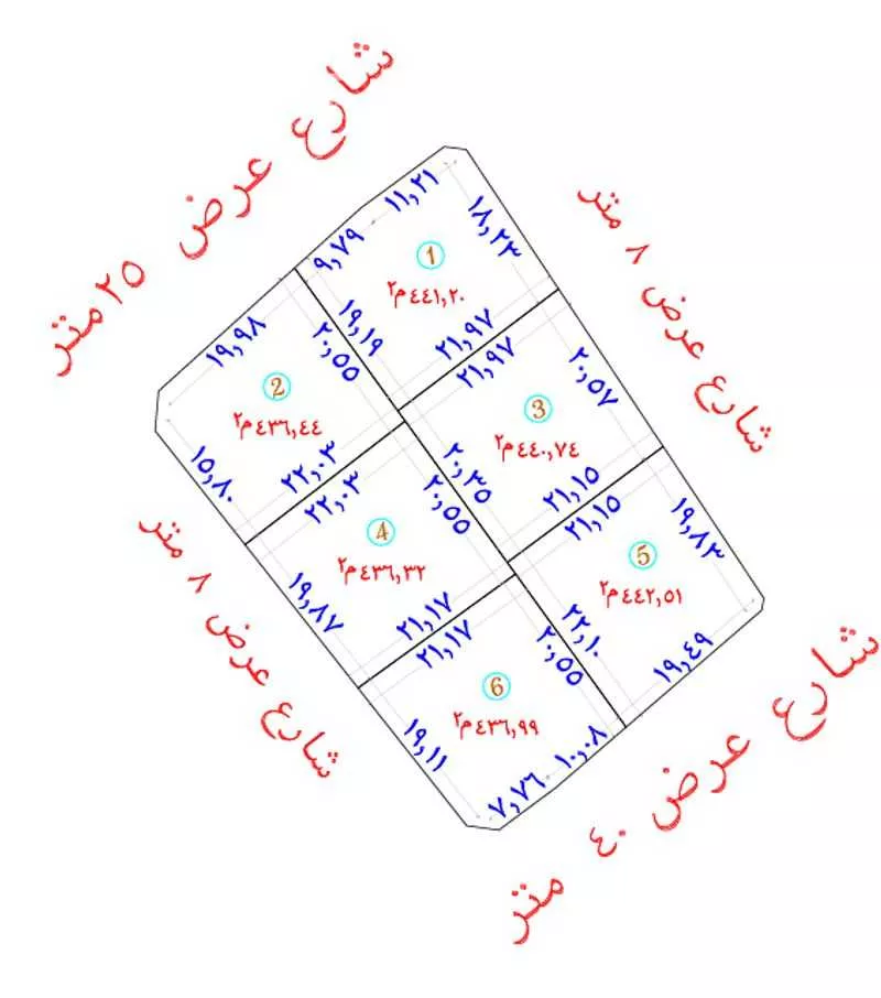 أرض للبيع في شارع الانهار, حي العزيزية, مدينة مكة المكرمة, منطقة مكة المكرمة 1 صورة