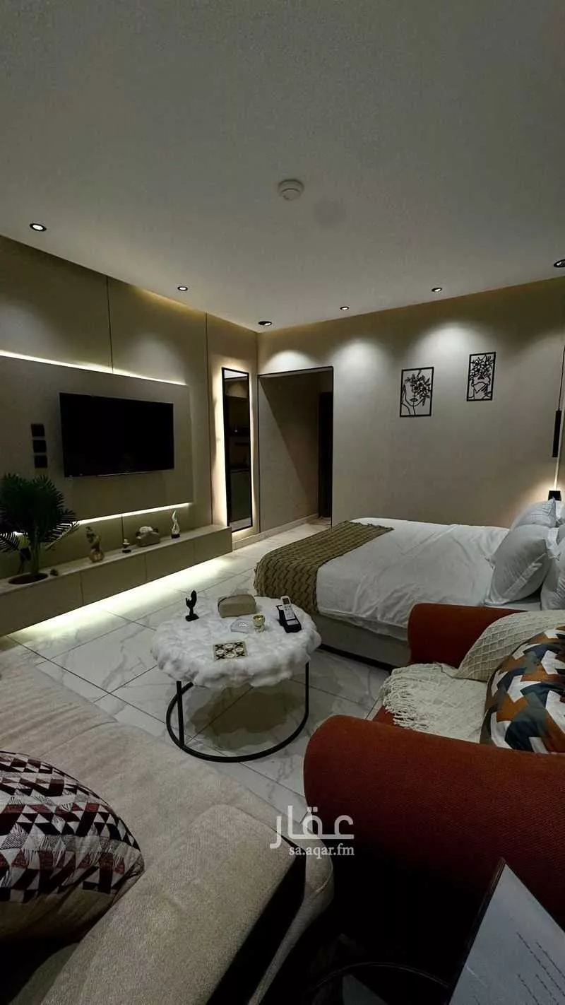 استديو مفروش للحجز في شارع تمير ، حي المروج ، الرياض ، منطقة الرياض 1 صورة