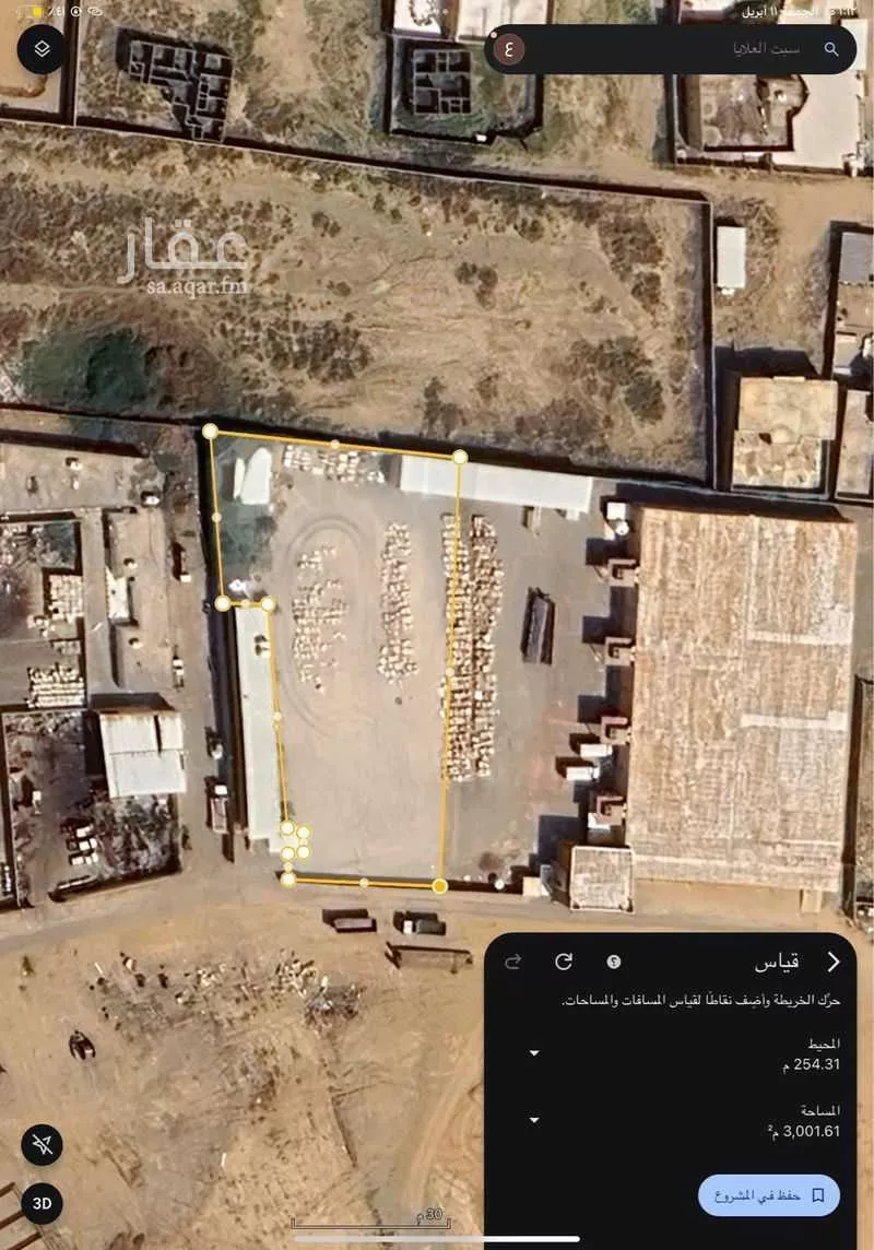 مستودع للإيجار في شارع المروج 2 17 ، حي البشائر ، جازان ، منطقة جازان 1 صورة