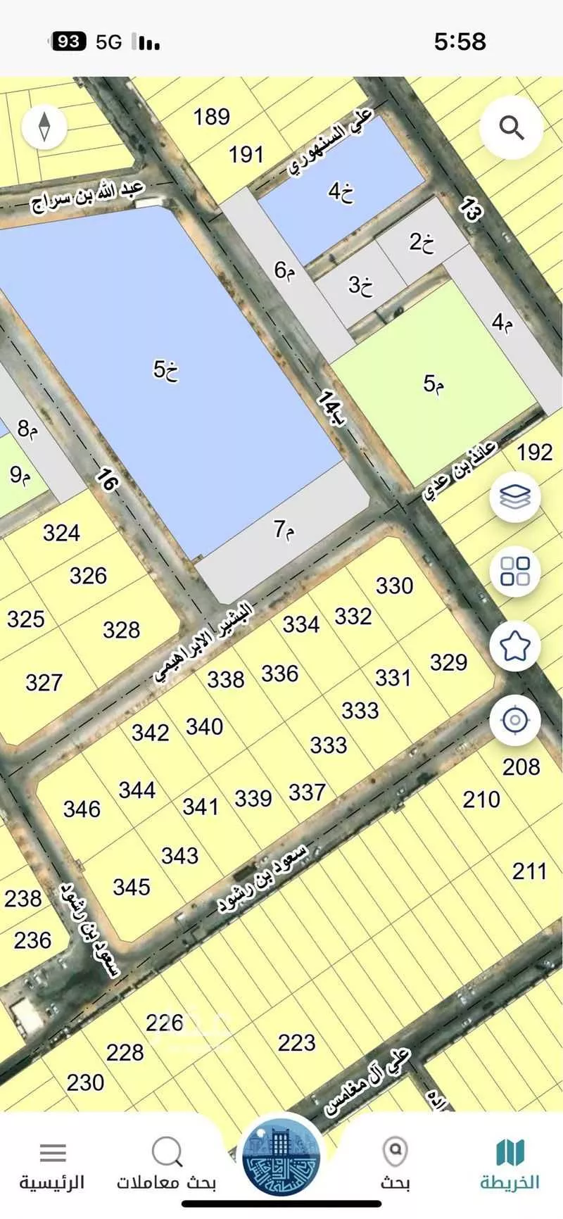 أرض للبيع في شارع سعود بن رشود, حي العروبة, مدينة الدمام, المنطقة الشرقية 1 صورة