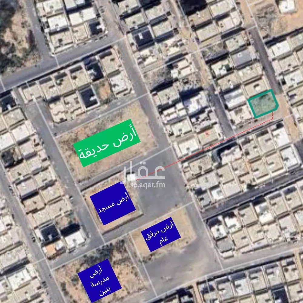 أرض للبيع في شارع يحيىى بن الابيض, حي الرحبة, مدينة الطائف, منطقة مكة المكرمة 1 صورة