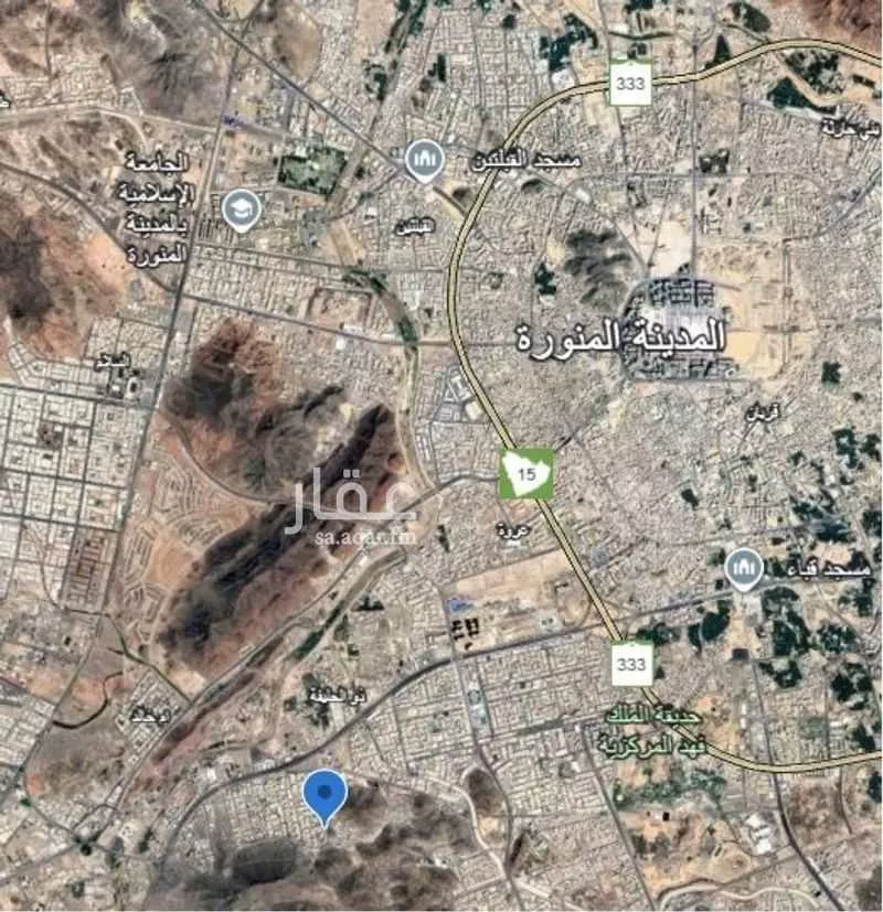 أرض للبيع في شارع مجدي الضمري, حي أبوبريقاء, مدينة المدينه المنوره, منطقة المدينة المنورة 1 صورة