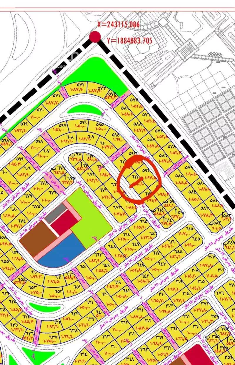 أرض للبيع في حي القدس 1, مدينة جازان, منطقة جازان 1 صورة