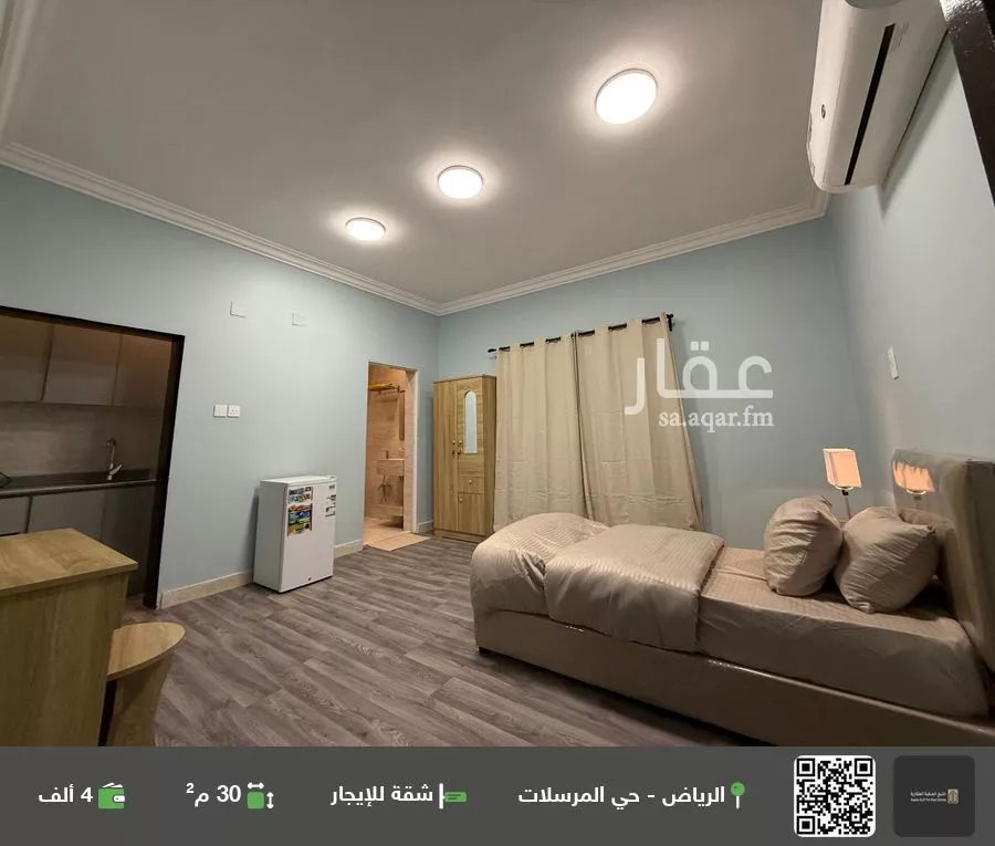 شقة للإيجار في شارع الامير مشهور بن عبدالعزيز, حي المرسلات, مدينة الرياض, منطقة الرياض 1 صورة