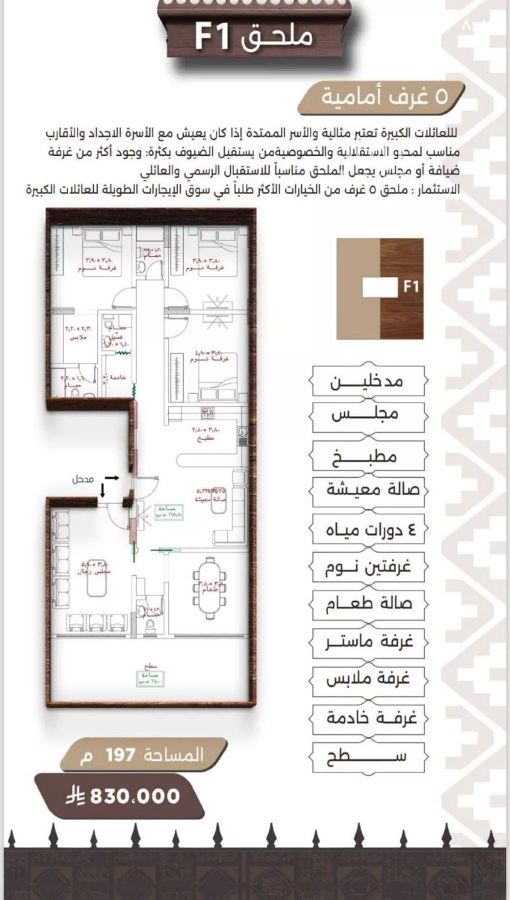 شقة للبيع في شارع اسيد بن الاخنس, حي النعيم, مدينة جدة, منطقة مكة المكرمة 1 صورة