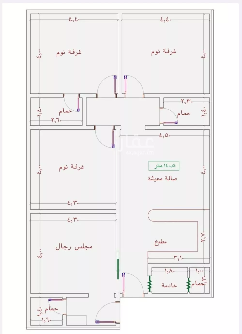 شقة للبيع في شارع عمر الخردلي, حي الجامعة, مدينة جدة, منطقة مكة المكرمة 1 صورة