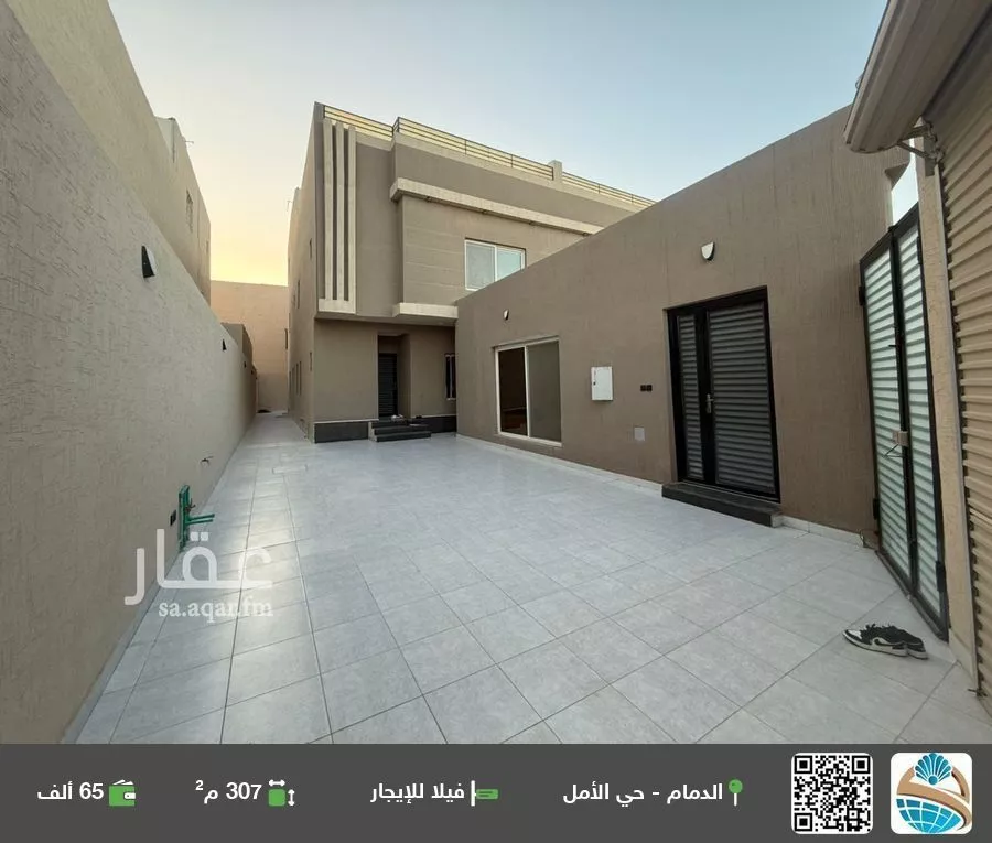 فيلا للإيجار في شارع عبد الله بن سراج, حي العروبة, مدينة الدمام, المنطقة الشرقية 1 صورة