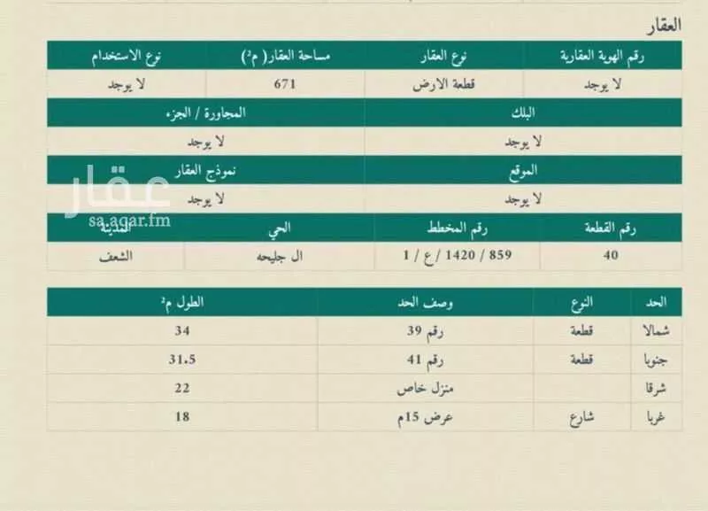 أرض للبيع في حي هيمان, مدينة هيمان, منطقة عسير 1 صورة