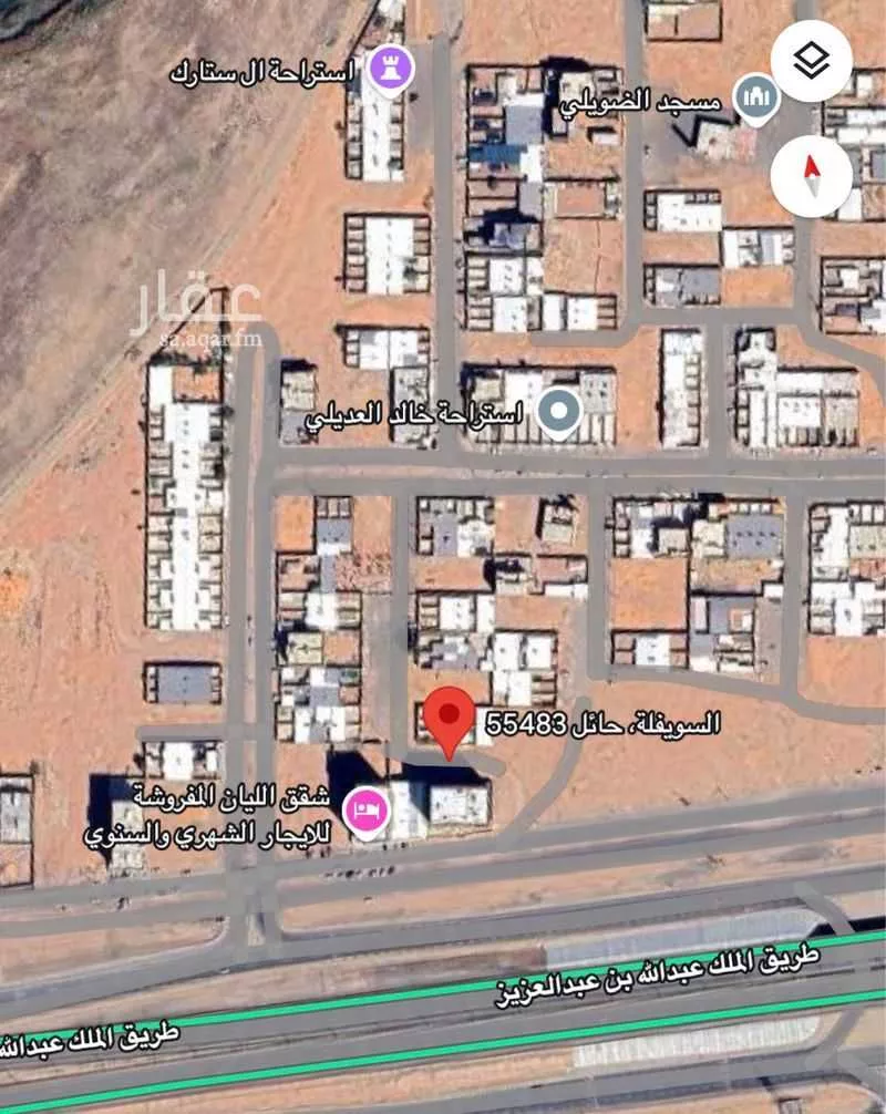 أرض للبيع في شارع لايوجد, حي السويفلة, مدينة حائل, منطقة حائل 1 صورة