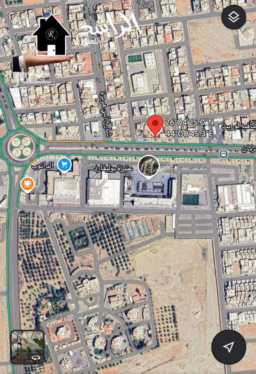 أرض للإيجار في شارع طريق الشيخ محمد بن عثيمين, حي الوفاء, مدينة عنيزه, منطقة القصيم 1 صورة