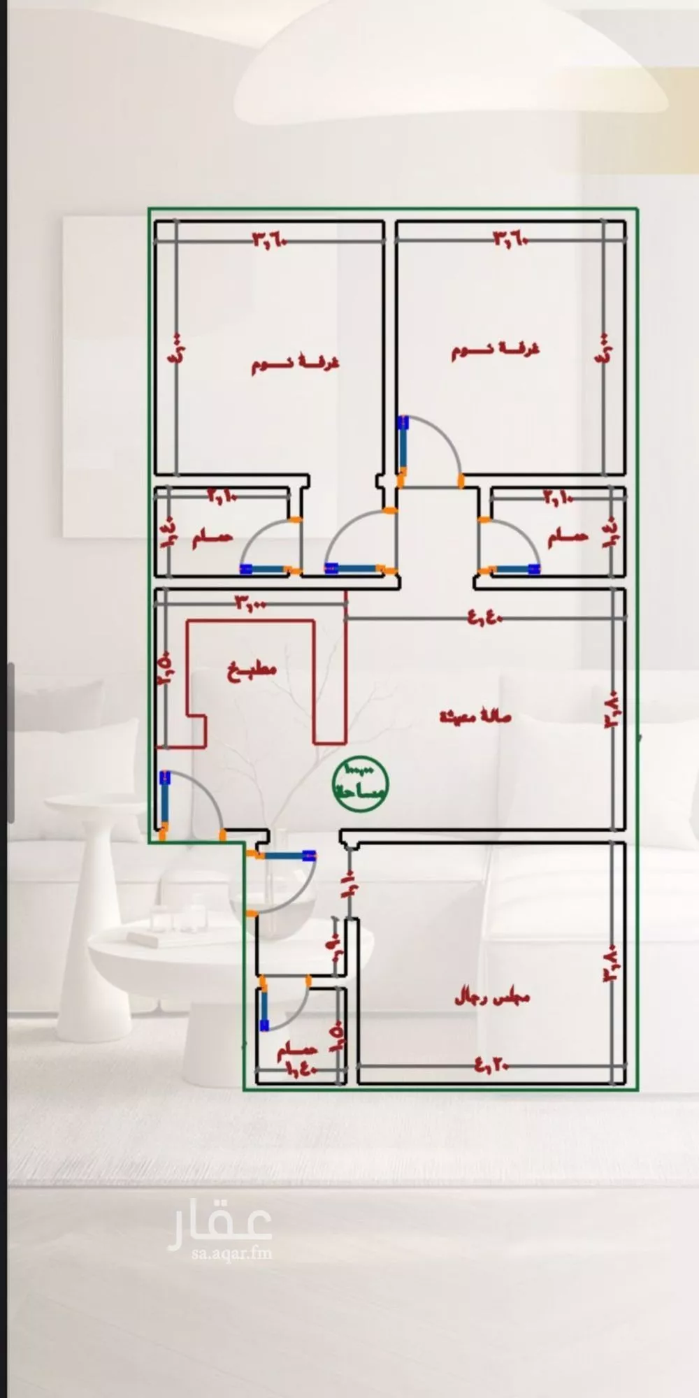 شقة للبيع في شارع الهيثم بن دهر, حي النزهة, مدينة جدة, منطقة مكة المكرمة 1 صورة
