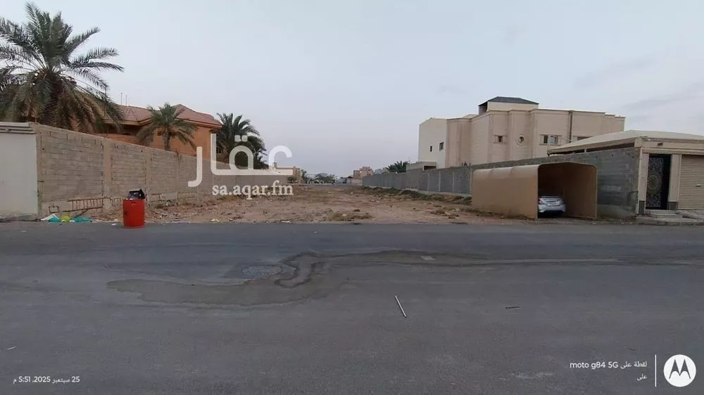 أرض للبيع في شارع المهراس, حي الرحاب, مدينة بريده, منطقة القصيم 1 صورة