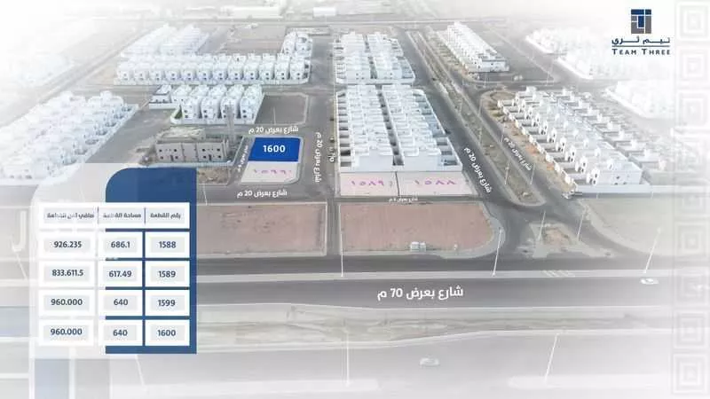 أرض للبيع في حي الورود, مدينة امارة منطقة مكة المكرمة - الطائف, منطقة مكة المكرمة 1 صورة