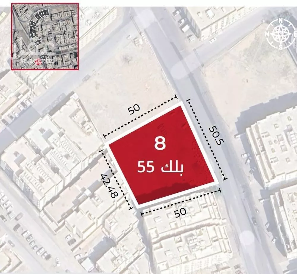 أرض للبيع في شارع سعيد بن زيد القرشي, حي بطحاء قريش, مدينة مكه المكرمه, منطقة مكة المكرمة 1 صورة