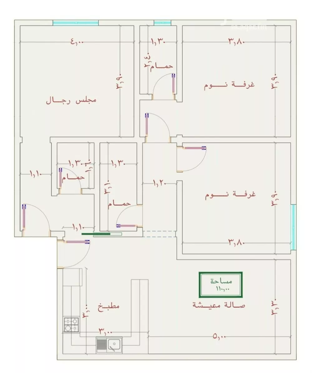 شقة للبيع في شارع الامير عبدالمجيد, حي الصواري, مدينة جدة, منطقة مكة المكرمة 1 صورة