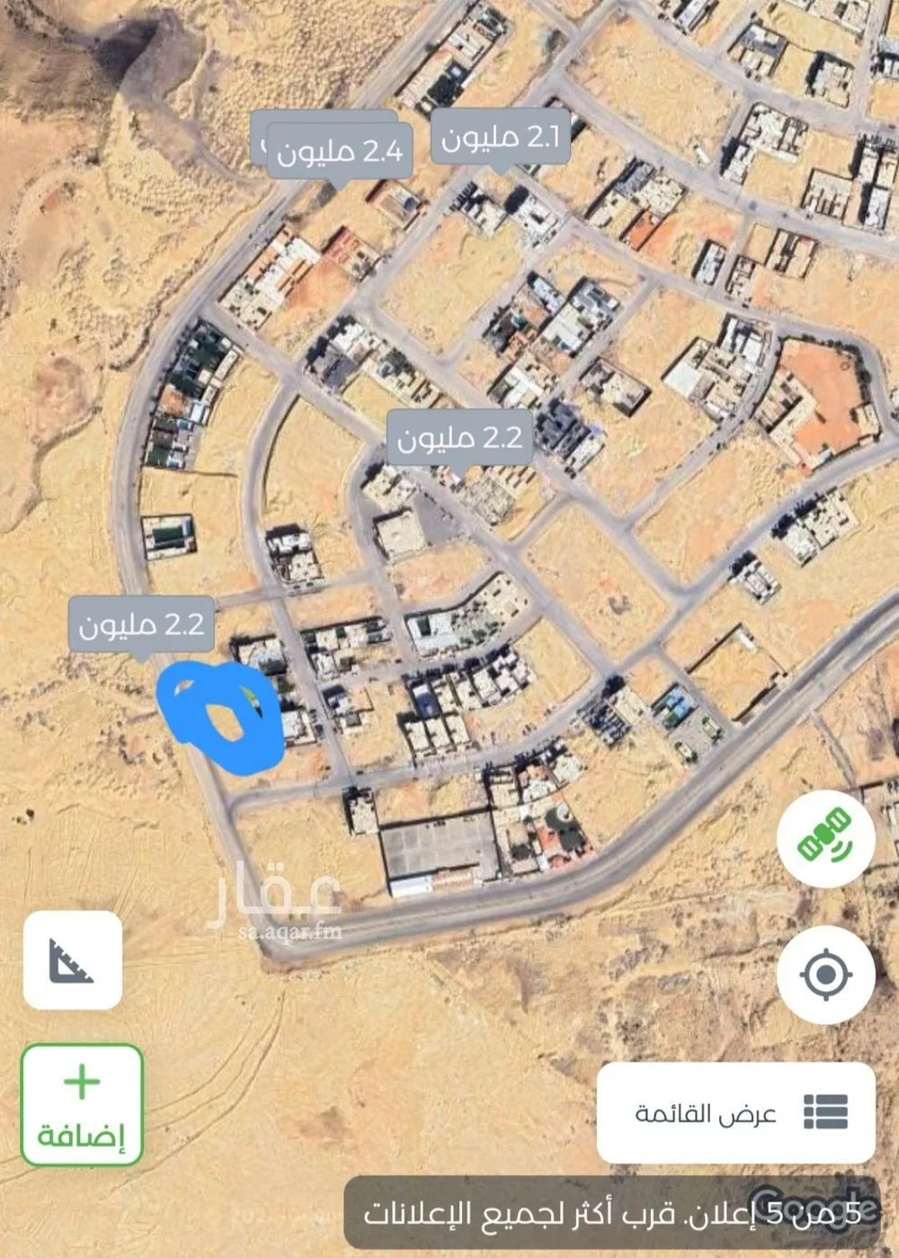 أرض للبيع في شارع الضريب, حي ظهره العودة غرب, مدينة امارة منطقة الرياض - الدرعيه, منطقة الرياض 1 صورة