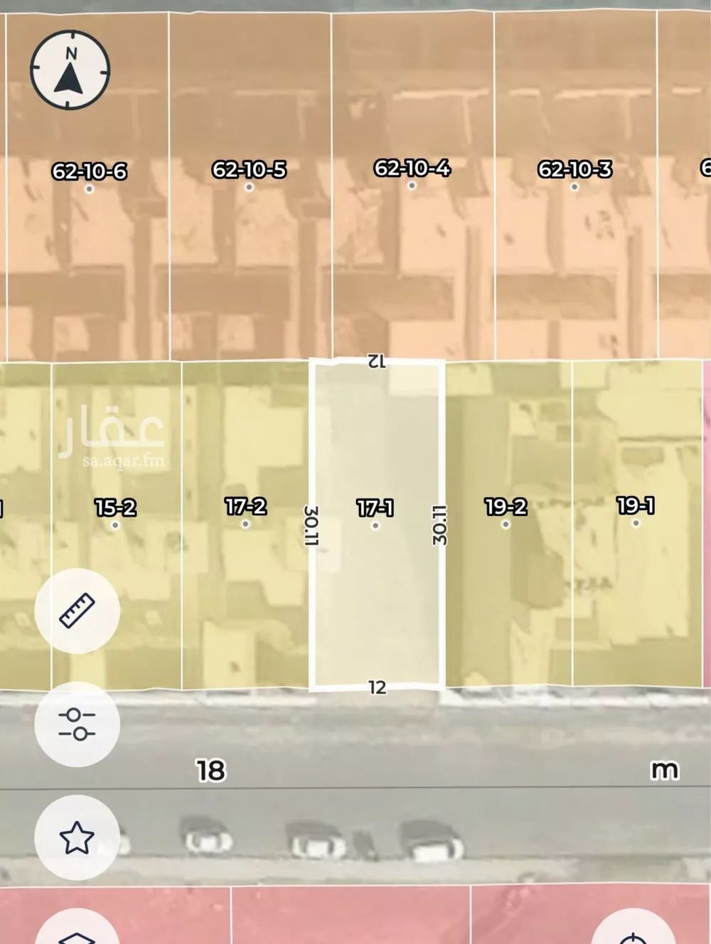 أرض للبيع في شارع احمد بن ابي الحواري, حي الاناهي, مدينة المدينة المنورة, منطقة المدينة المنورة 1 صورة