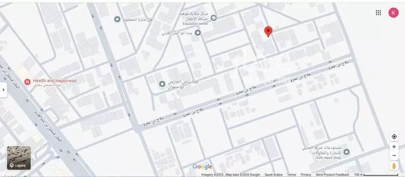 أرض للبيع في شارع أبي المعالي النابلسي, حي الصواري, مدينة جدة, منطقة مكة المكرمة 1 صورة