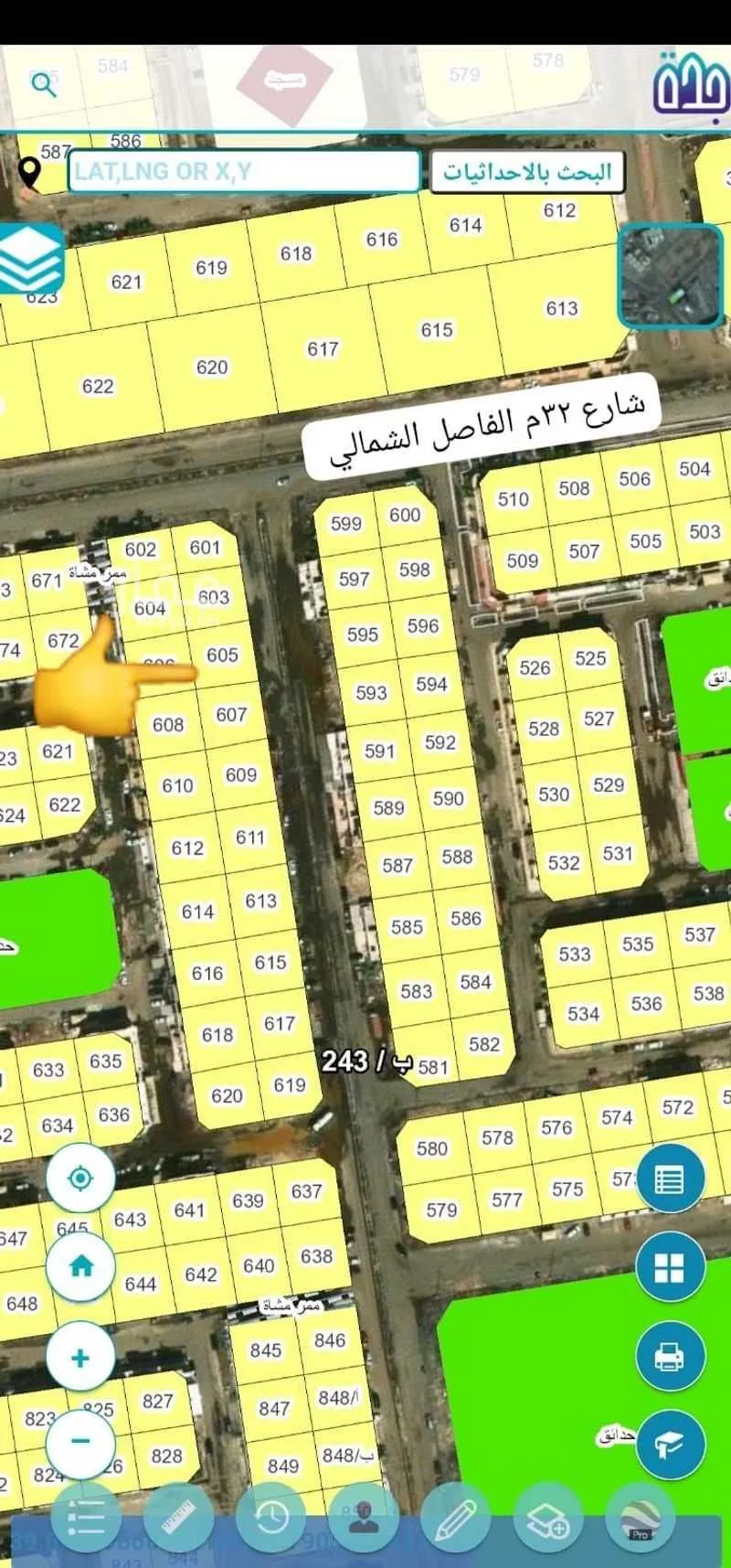 أرض للبيع في شارع ابو هاشم الليثي, حي الياقوت, مدينة جدة, منطقة مكة المكرمة 1 صورة