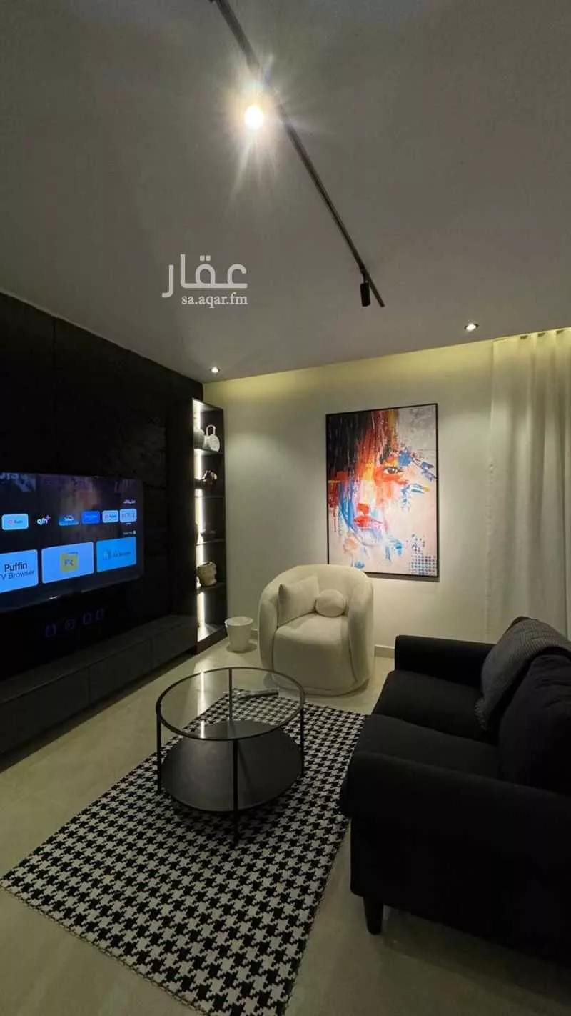 استديو مفروش للحجز في شارع ممر124 ، حي الياسمين ، الرياض ، منطقة الرياض 1 صورة