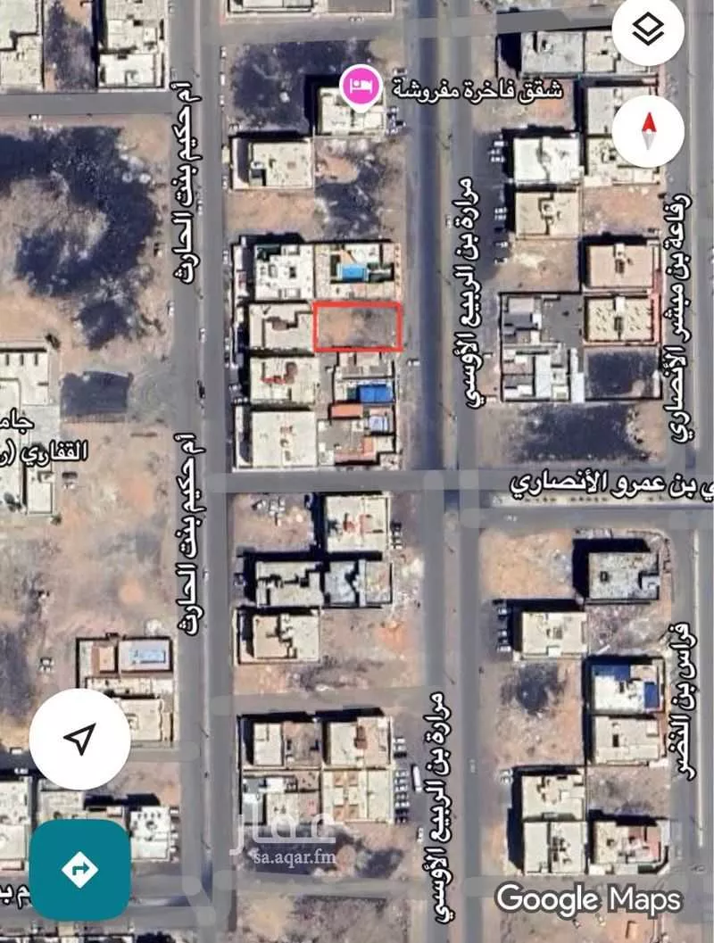 أرض للإيجار في شارع مراره بن الربيع الاوسي ، حي العاقول ، المدينة المنورة ، منطقة المدينة المنورة 1 صورة