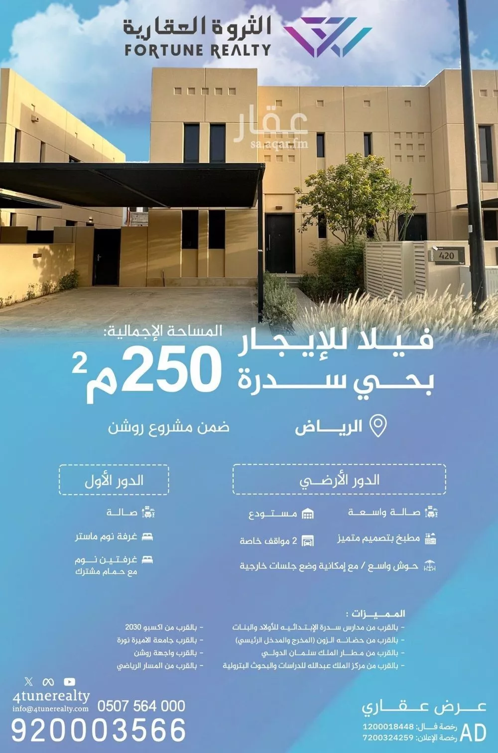 فيلا للإيجار في شارع رقم 1049, حي سدرة, مدينة الرياض, منطقة الرياض 1 صورة