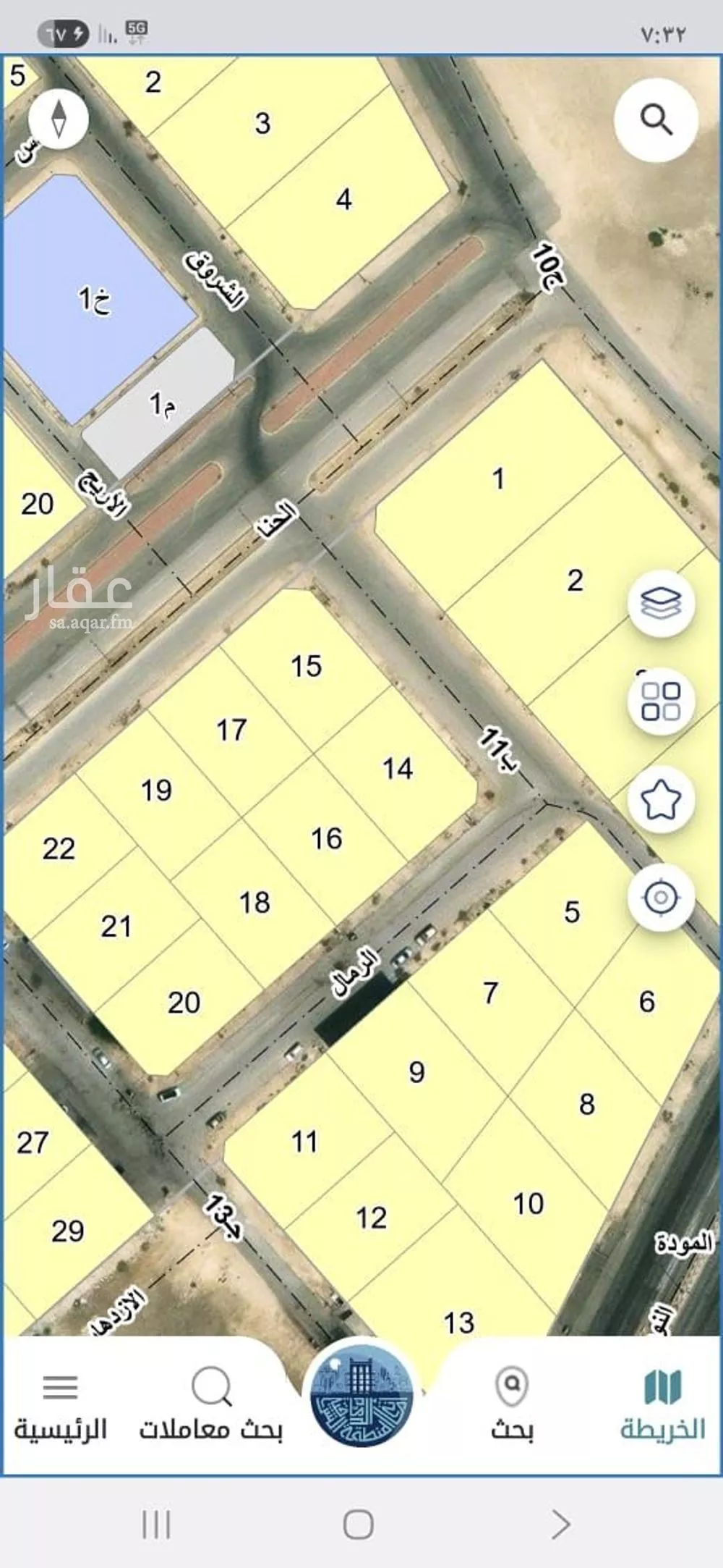 أرض للبيع في شارع الرمال, حي الجوهرة, مدينة الدمام, المنطقة الشرقية 1 صورة