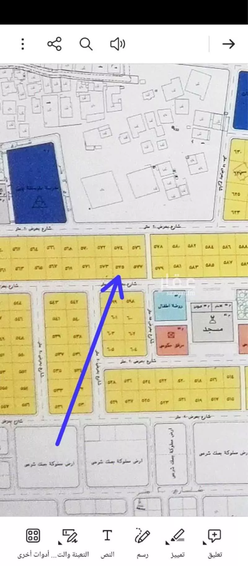 أرض للبيع في شارع الحجاج الباهلي, حي النزهة, مدينة رابغ, منطقة مكة المكرمة 1 صورة