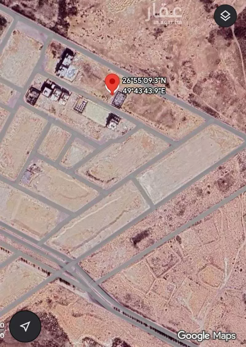 أرض للبيع في شارع البحر 793, حي البحر, مدينة الجبيل, المنطقة الشرقية 1 صورة