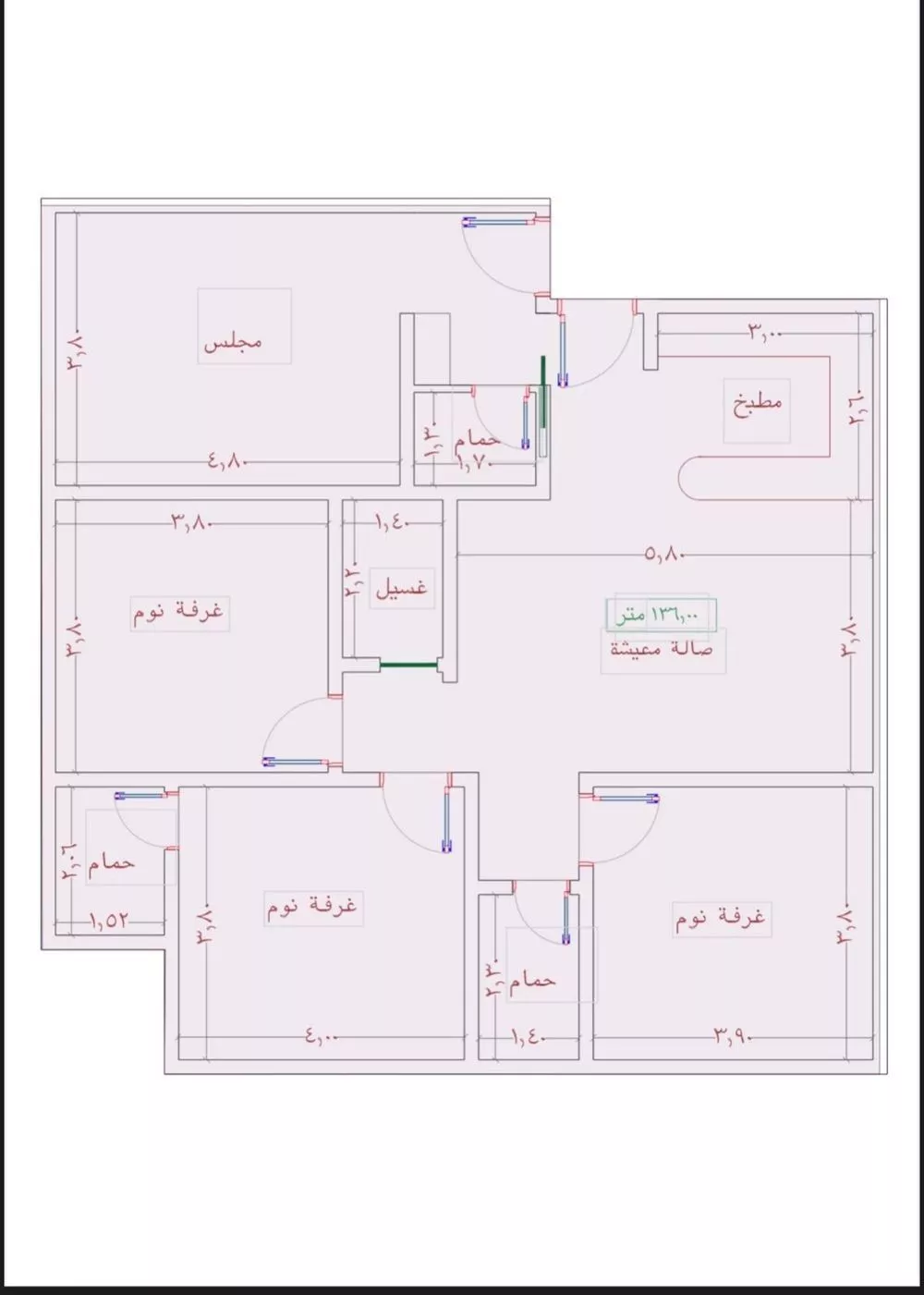 شقة للبيع في شارع السامر, حي الواحة, مدينة جدة, منطقة مكة المكرمة 1 صورة