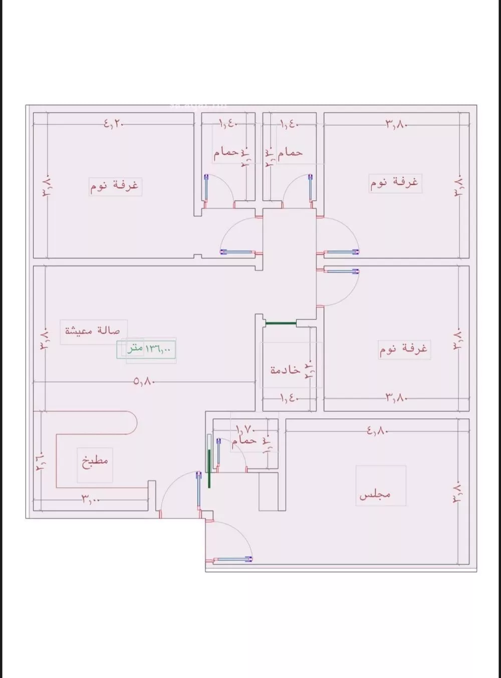 شقة للبيع في شارع السامر, حي الواحة, مدينة جدة, منطقة مكة المكرمة 1 صورة