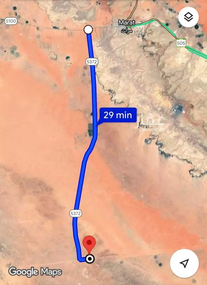 أرض للبيع في شارع 5372, مدينة مرات, منطقة الرياض 1 صورة