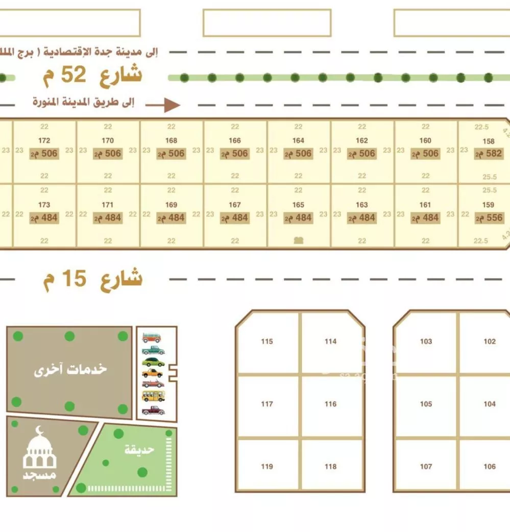 أرض للبيع في شارع الامير مشعل ابن ماجد ابن عبدالله, حي أبحر الشمالية, مدينة جدة, منطقة مكة المكرمة 1 صورة